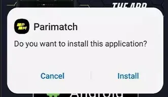 Parimatch install