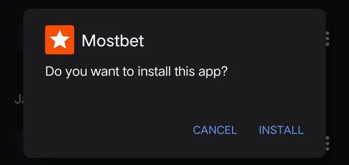 Mostbet mobile install