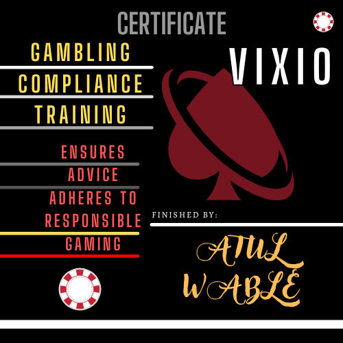 Certificate Gambling VIXIO